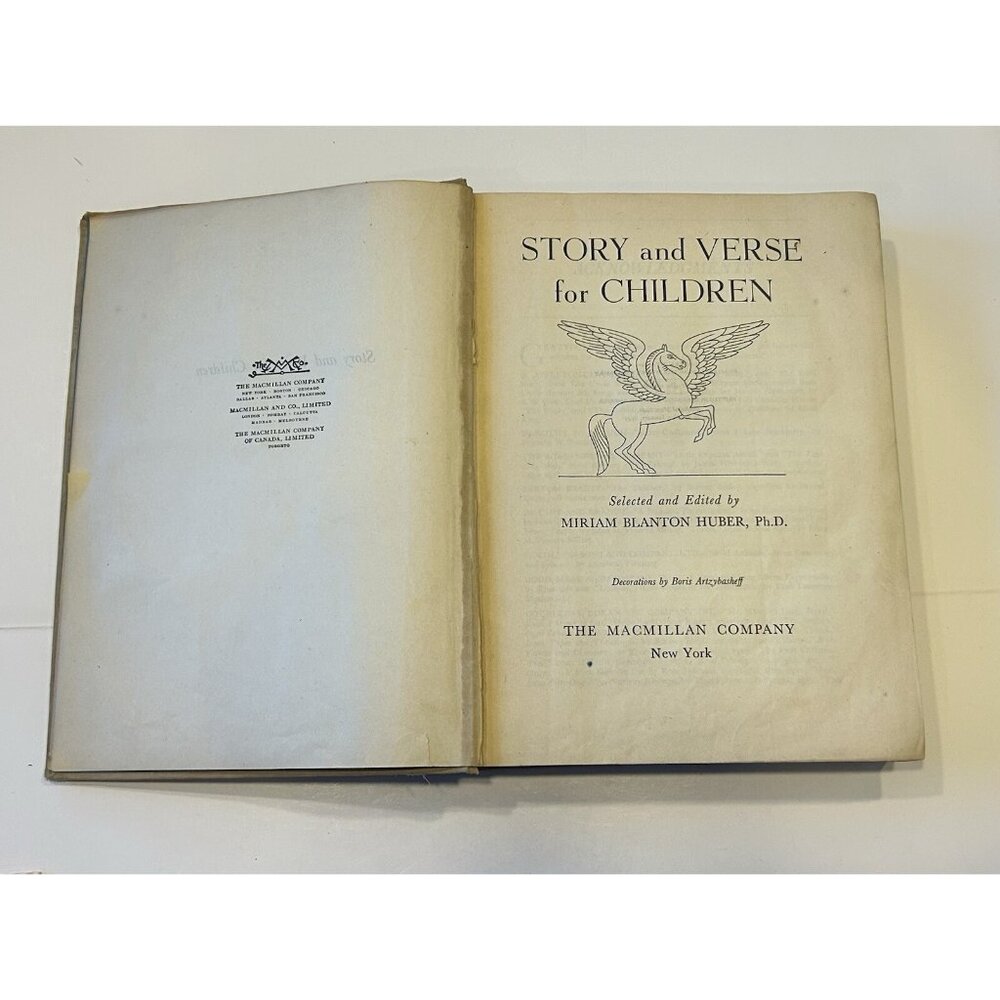 Story And Verse For Children Book by Miriam Blanton Huber 1945 - Picture 11 of 16